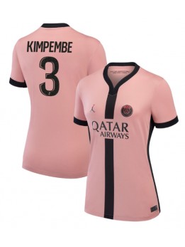 Paris Saint-Germain Presnel Kimpembe #3 Zenski Rezervni Dres 2024-25 Kratak Rukavima